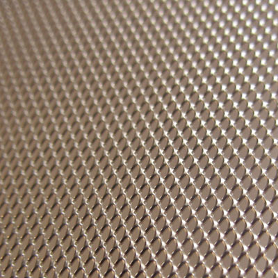 Aluminium expanded mesh 2mm spacing