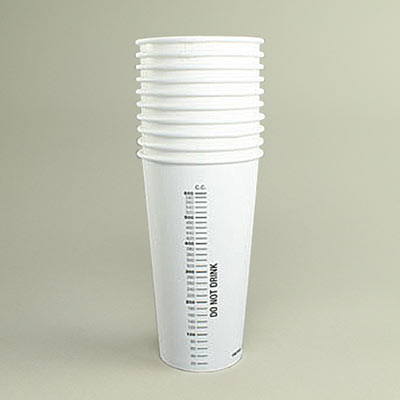 Waxed paper cups for resin casting & laminating