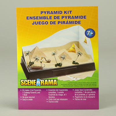 Pyramid kit from Woodland Scenics