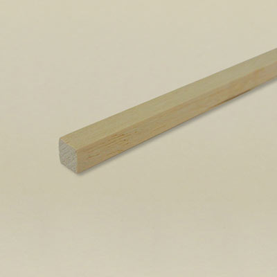 6.0mm Obeche square rod for model making