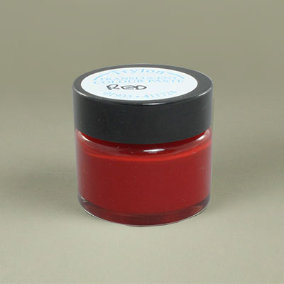 Translucent red resin pigment