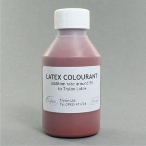 Brown latex colourant