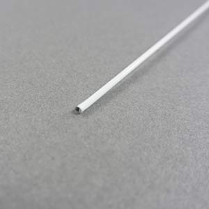 0.8mm white butyrate coated rod