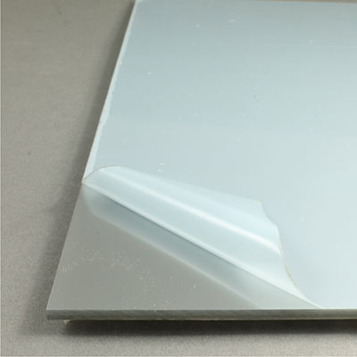Silver acrylic sheets