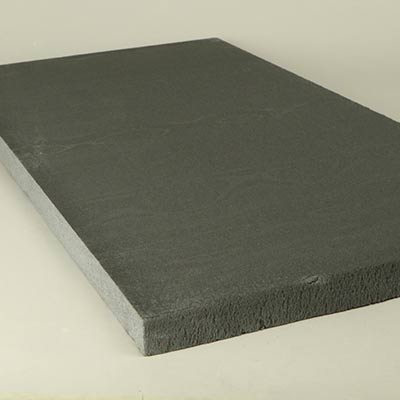 Dark grey styrofoam