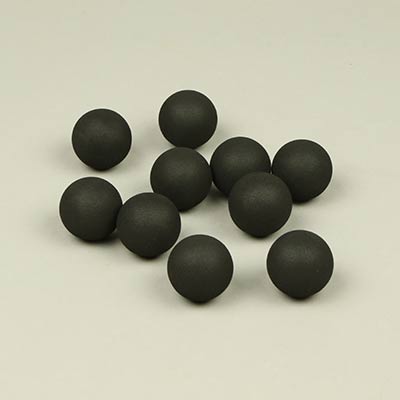 30mm black foam balls