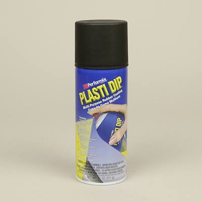 Black Plasti Dip aerosol spray