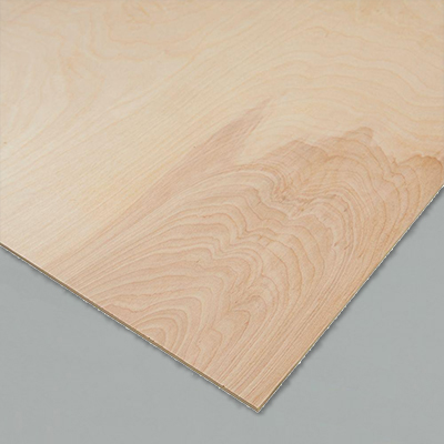 Thin plywood sheets for model making