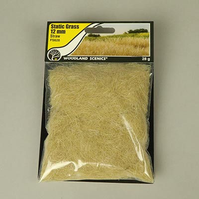 Straw 12mm static grass