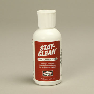 Stay clean liquid flux
