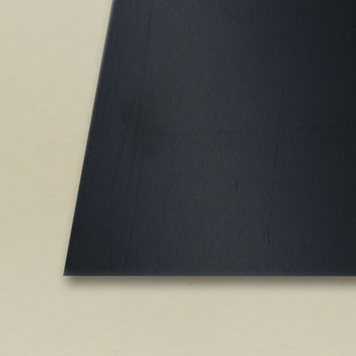 1.0mm black styrene sheet for model making