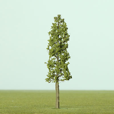 75mm light green narrow model tree