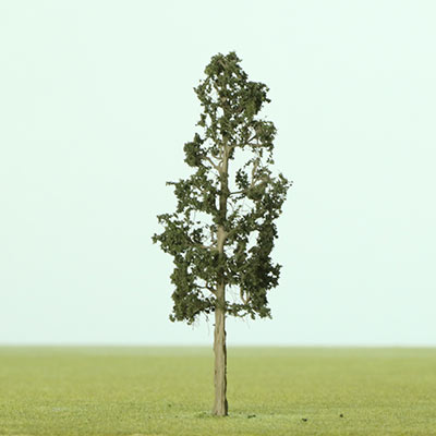 75mm dark green narrow model tree