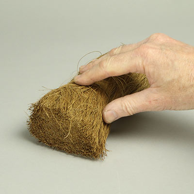 Thatching material for model buildings