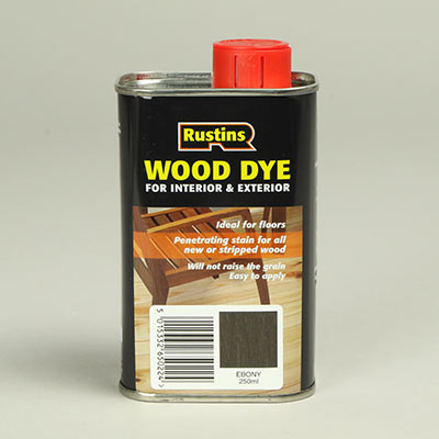 Rustins Ebony Wood Dye