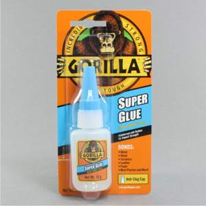 Gorilla super glue 15g bottle