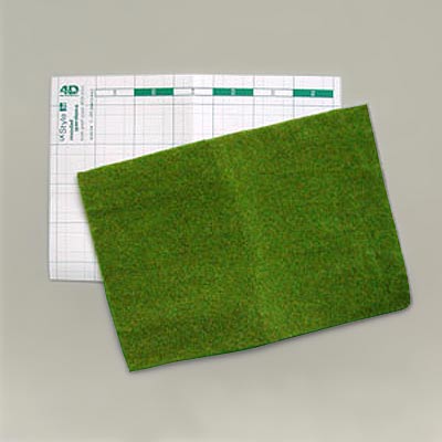 Grass mat & graph paper