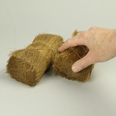 Thatching material for model buildings