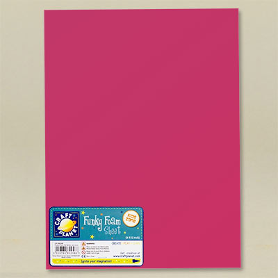 Fusia Funky Foam for art, design and craft projects