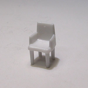 1:50 arm chairs for architectural and interior design models