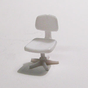 1:50 office chairs for architectural and interior design models