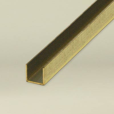 Brass channels for model makers