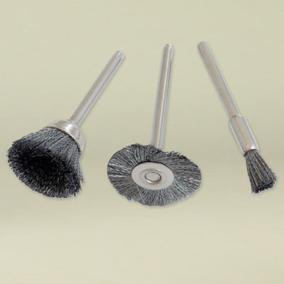 Brushes, steel set 3 