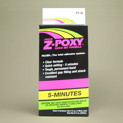 Z-Poxy 5 minute 2 × 4oz