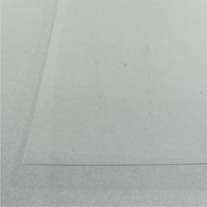 Clear PVC sheet A4 0.2mm Pk6