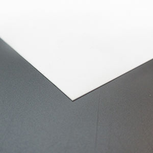 Styrene sheet white 0.25 × 220 × 340mm Pk5