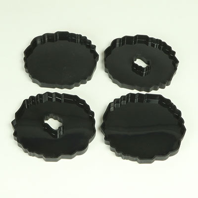 Silicone moulds - geode coasters