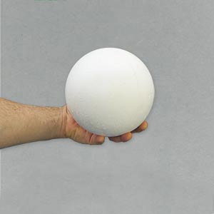Ball, polystyrene 2-part 150mm