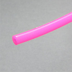 Flexible coloured tube pink