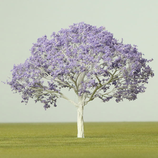 Model Jacaranda trees