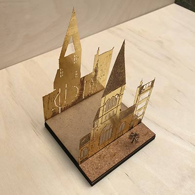 London Festival of Architecture etching workshop