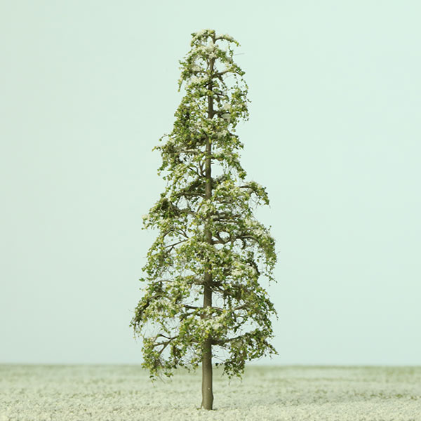 Snow covered model Larch tree