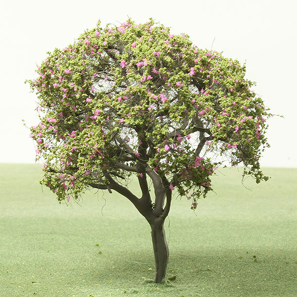 Purple orchid model tree