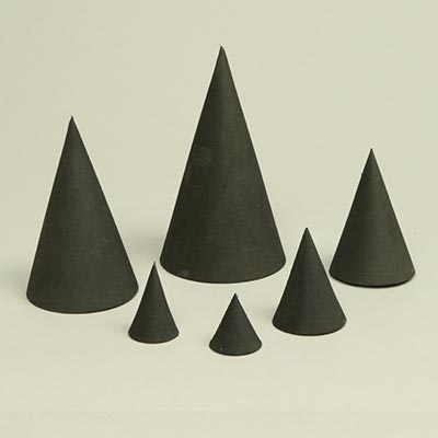 EVA foam cones for Christmas displays
