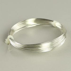 Silver plated copper jewellery wire