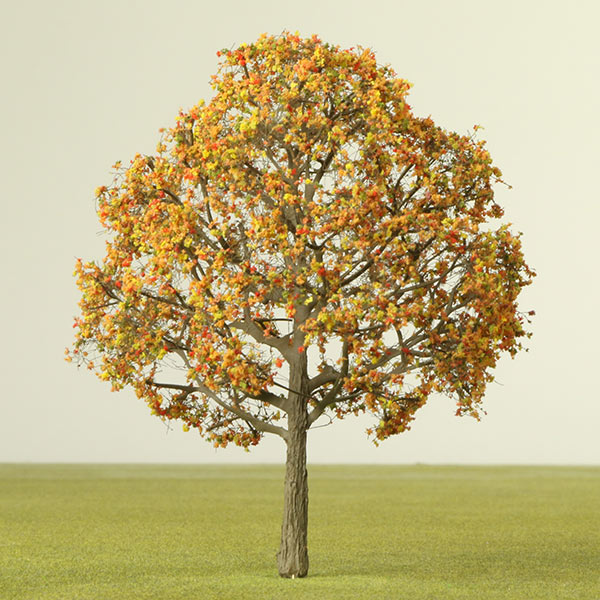 Generic model tree in autumn foliage