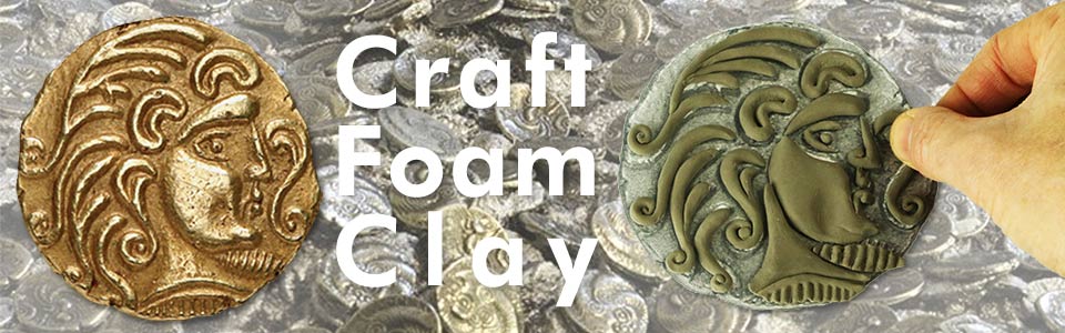 Craft foam clay