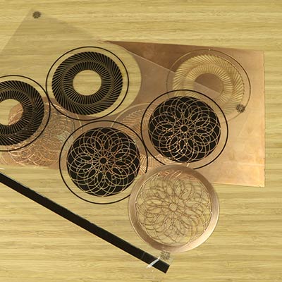 Copper photo etching service