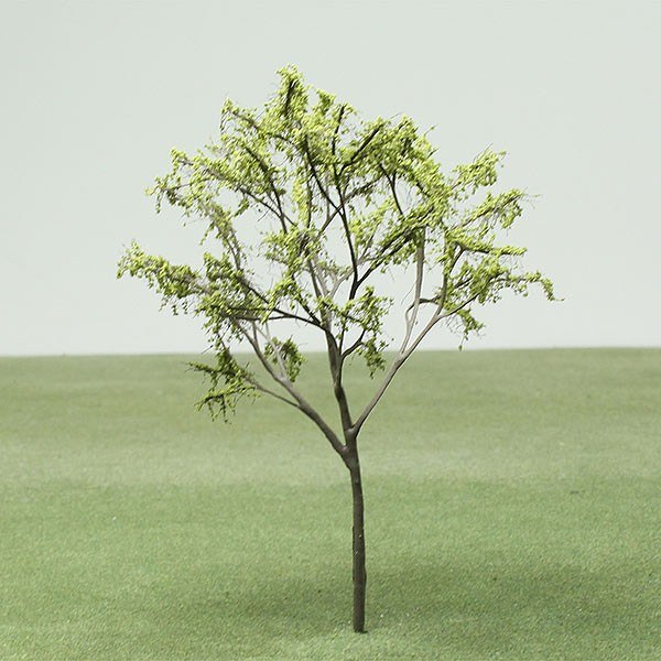 Model tree in Spring foliage