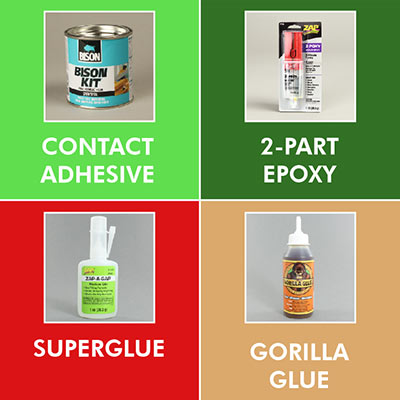 4D modelshop adhesives guide
