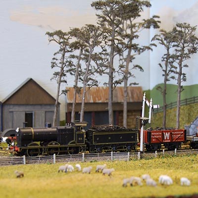 Railway layout by Alastair Knox