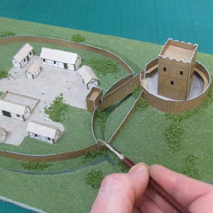 How to build a model Motte and Bailey Castle