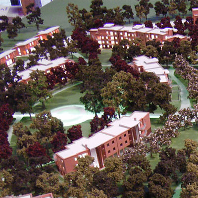 1:333 Castel Maggiore site model by ONEOFF model makers
