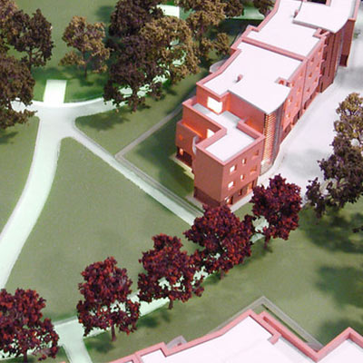 1:333 Castel Maggiore site model by ONEOFF model makers