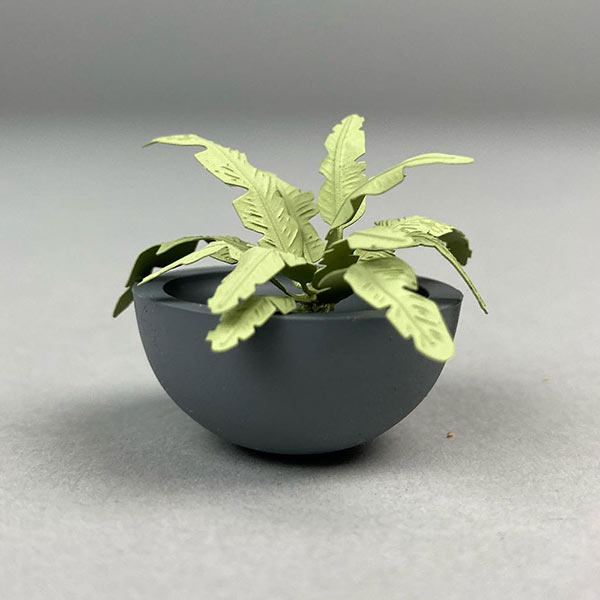 1:100 bespoke pot plant