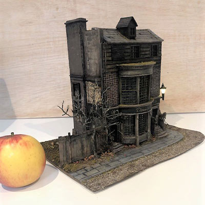 1:48 scale Clennam House from the BBC’s Little Dorrit